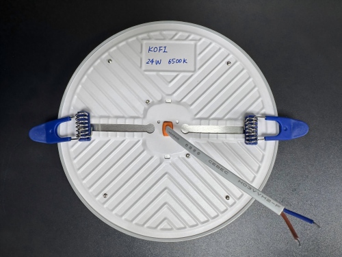 9/24/36W Gömme Çerçevesiz DOB Panel Işığı, Demir+pp